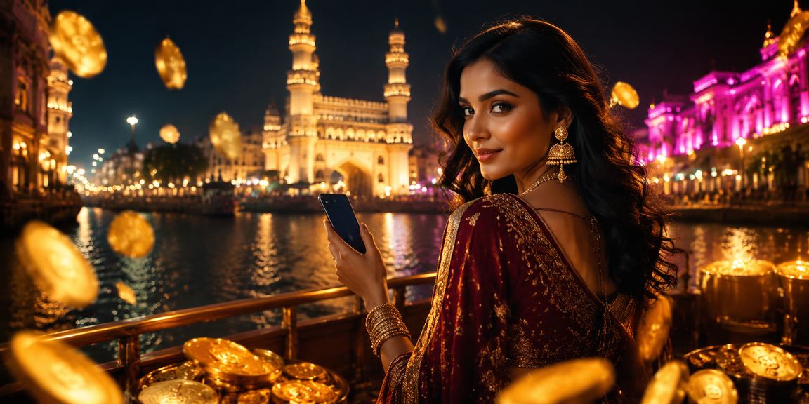 Mobile casino player enjoying Aviator game with Bollywood backdrop