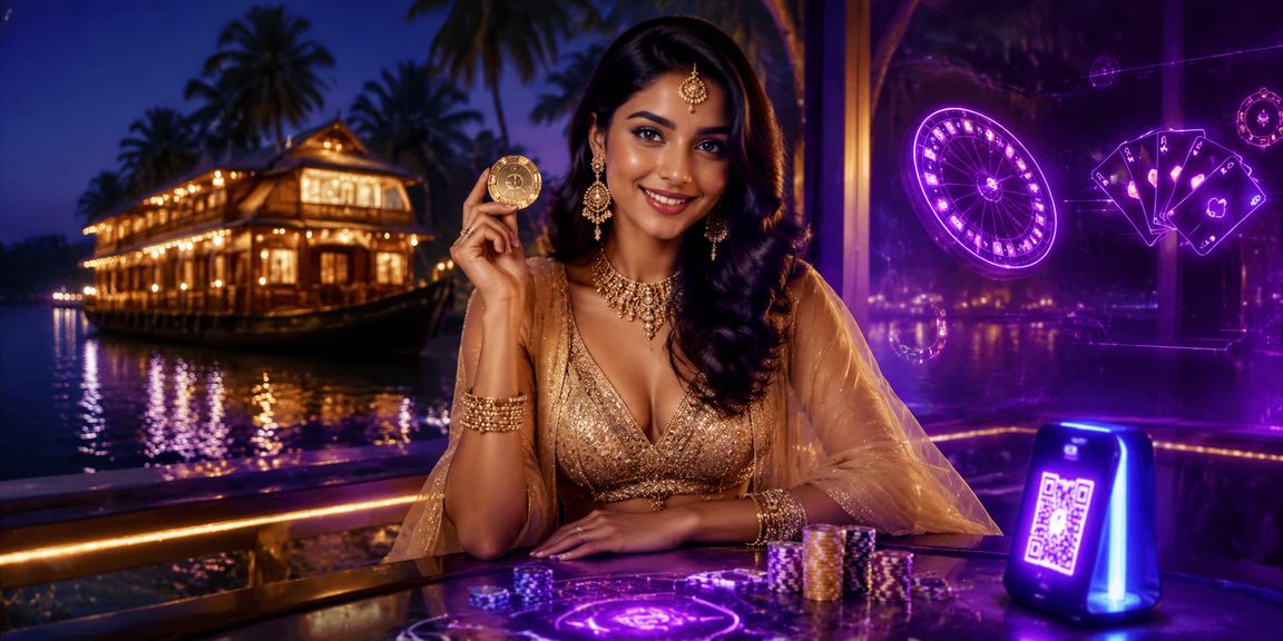 Mobile betting app on phone in Kerala landscape
